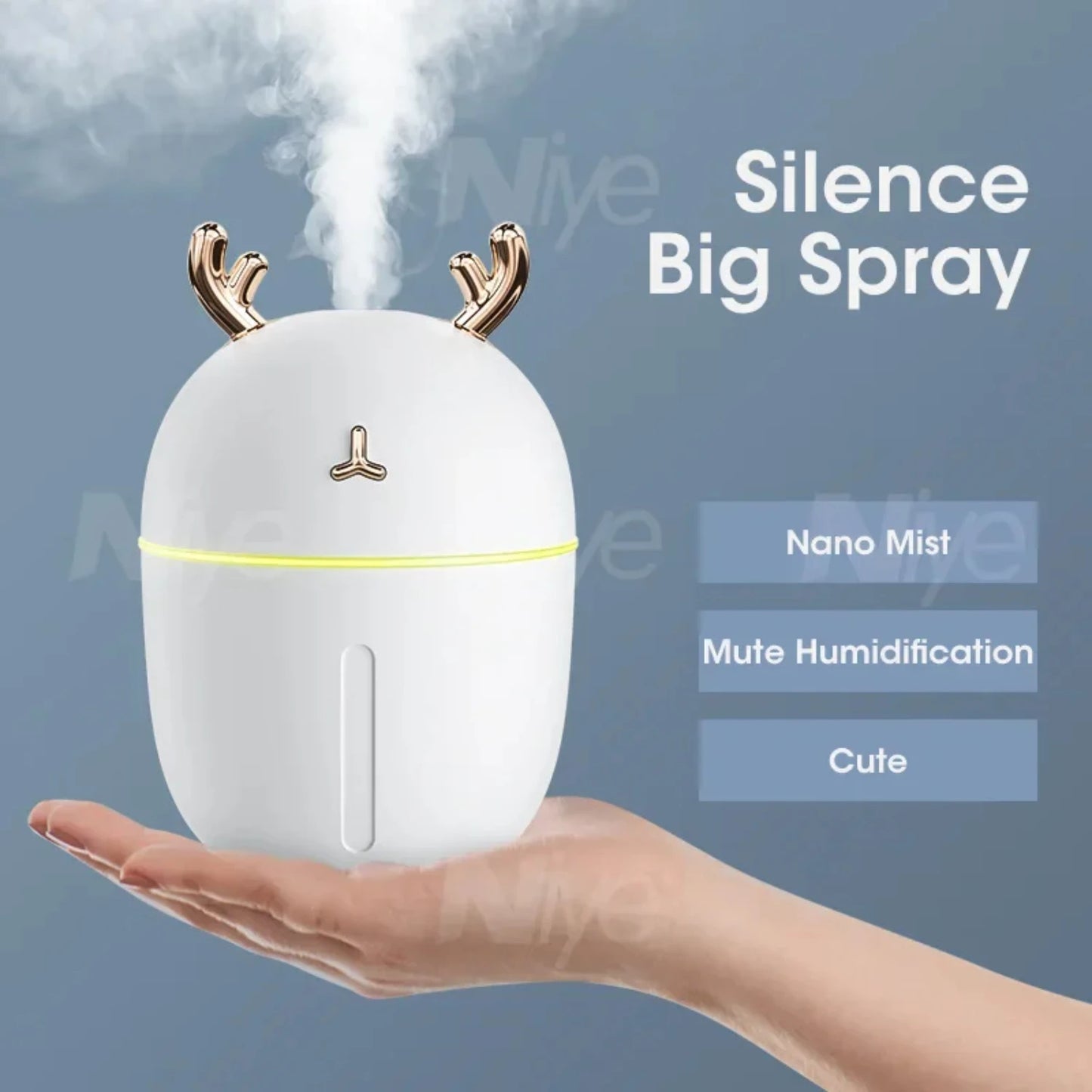 New Mini Cute Aromatherapy Essential Oil USB Air Humidifier for Home Bedroom