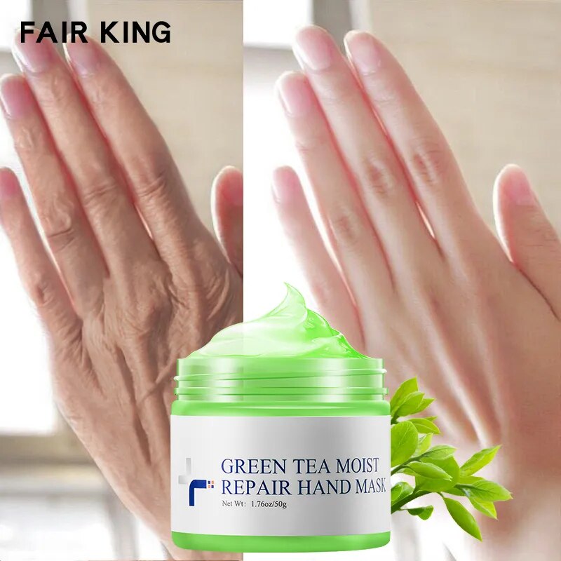 FAIR KING Green Tea Moisturizing Hand Wax Skin Hand Mask