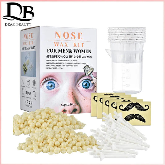 Nose Wax Kit  Painless Portable for Men and Women