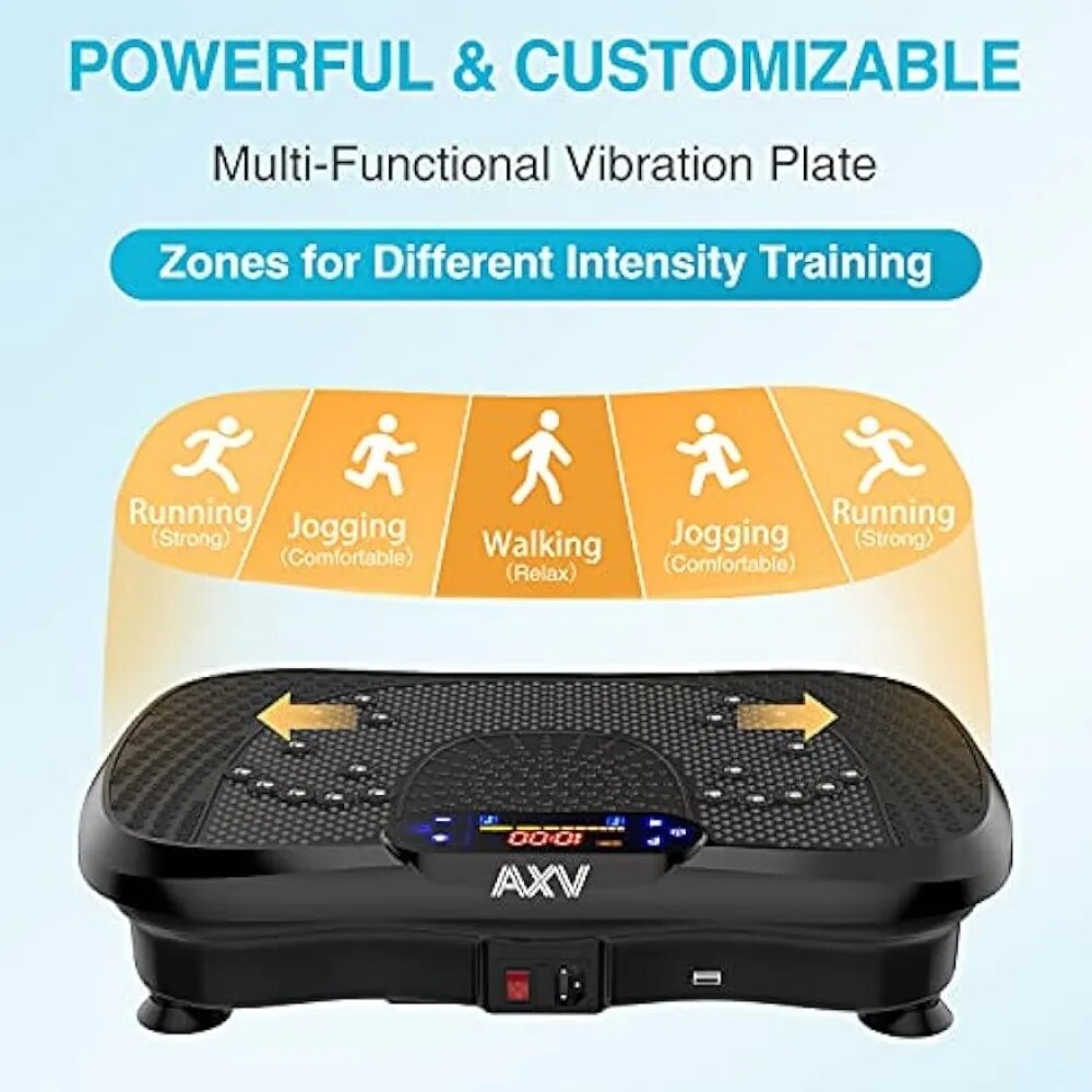 AXV Vibration Plate Exercise Machine Whole Body Workout