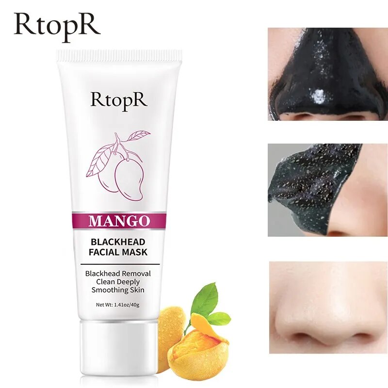 RtopR Mango Blackhead Remover Nose Pack Facial Cleansing treatment