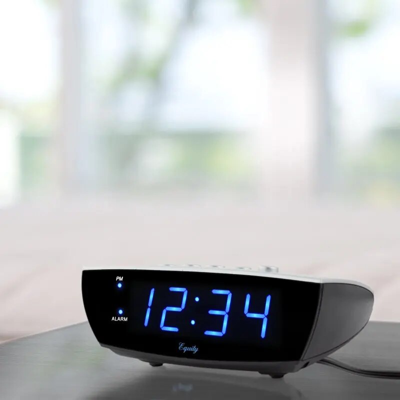 0.9" Blue LED Digital Desktop Alarm Clock