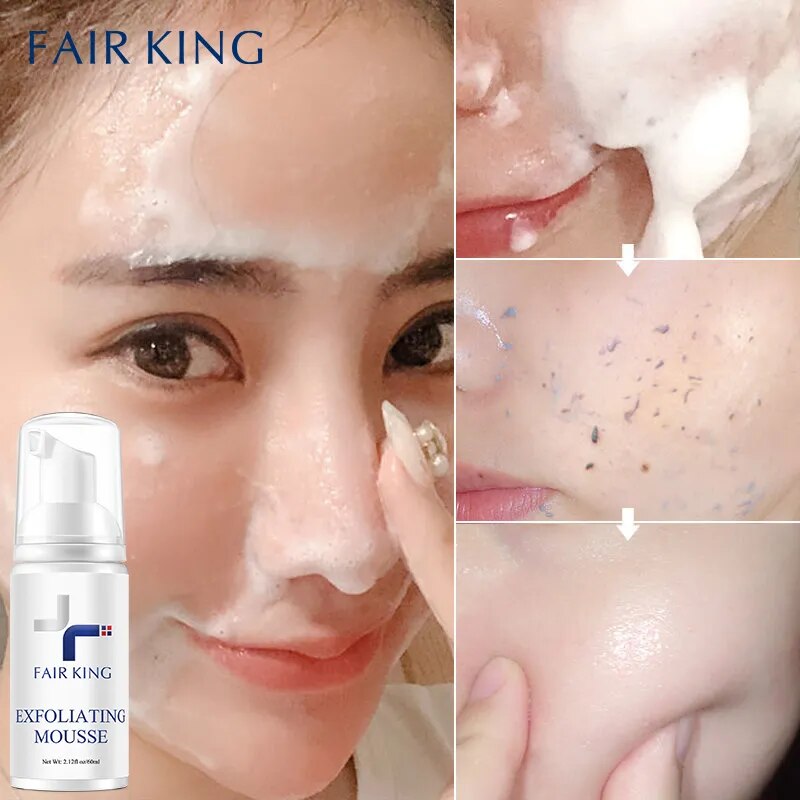 Facial Exfoliating Mousse Peeling Gel Smooth Moisturizing Skin Cream