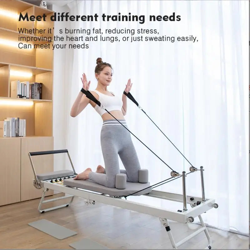 Pilates Reformer Fitness Equipment for Home