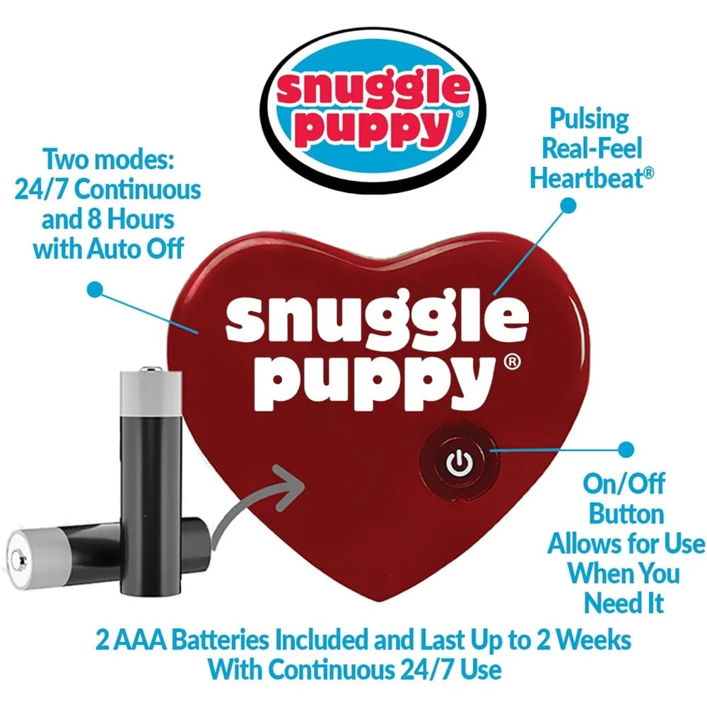 Original Snuggle Puppy Heartbeat Stuffed Toy for Dogs.