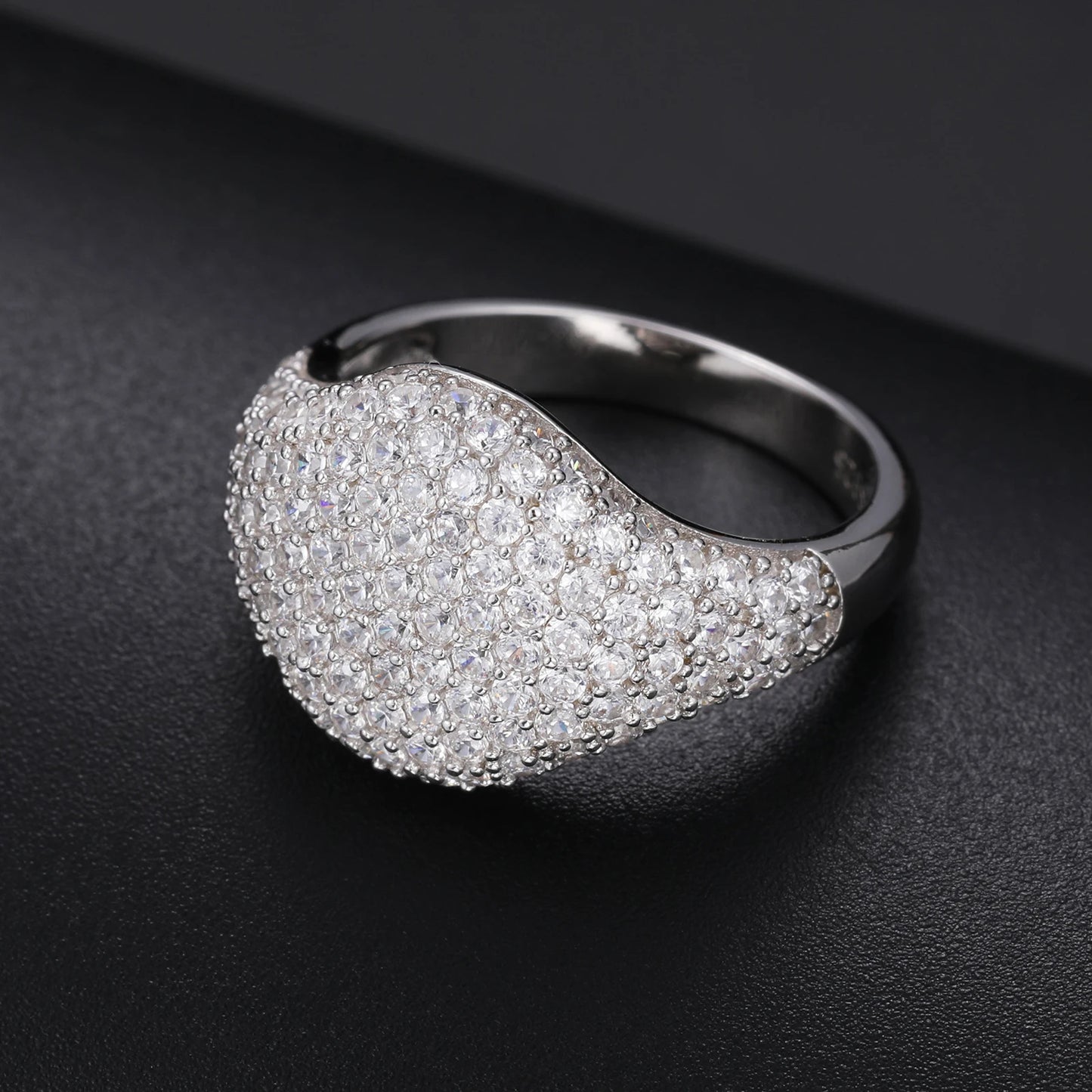 Fine Jewelry Luxury Silver Ring For Women