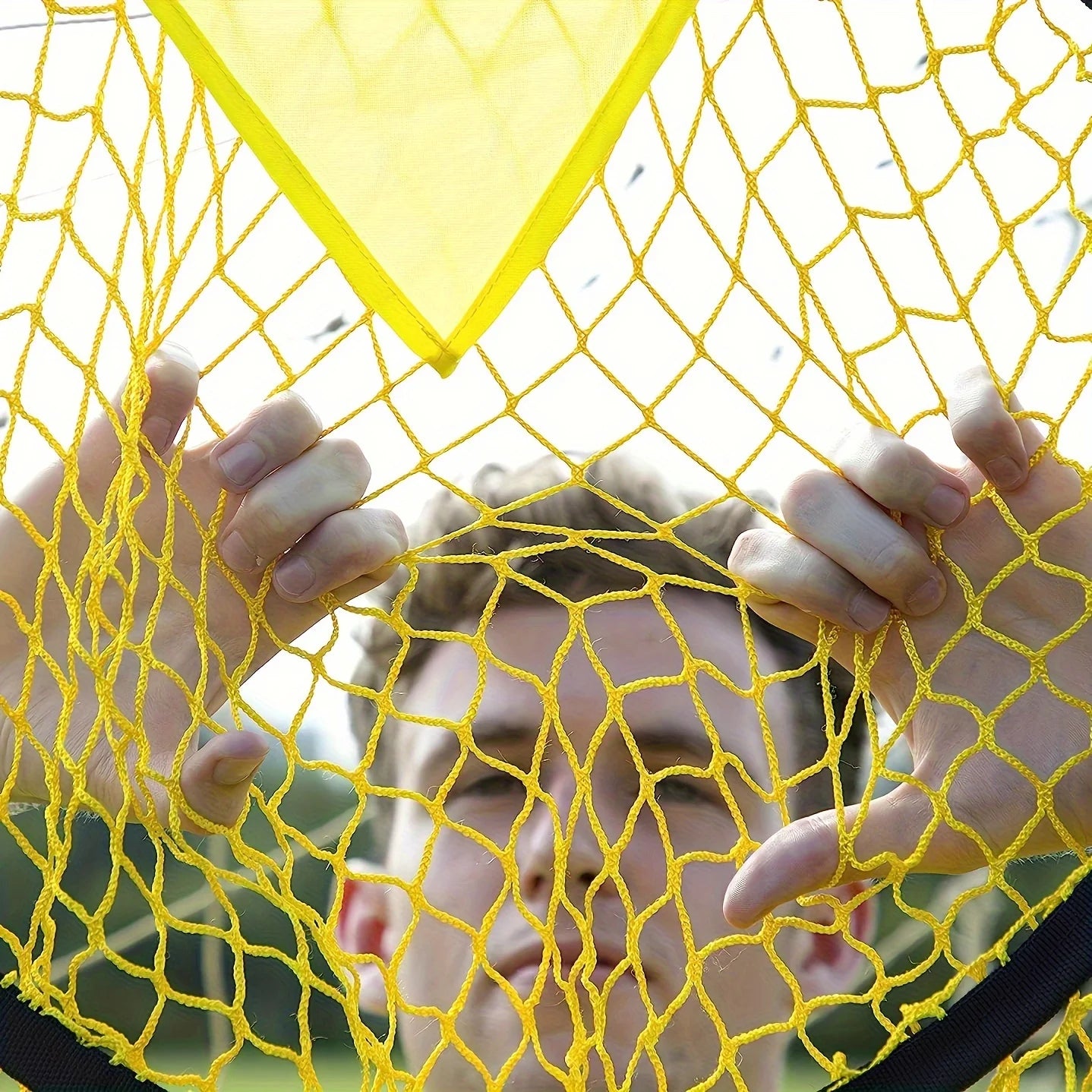 2pcsFootball Training Target Net, Portable Sports Soccer Goal