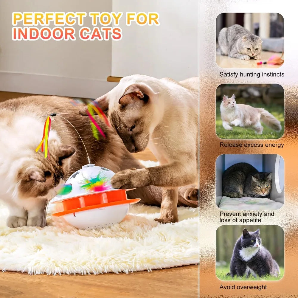 4 in 1 Automatic Interactive Cat Toy