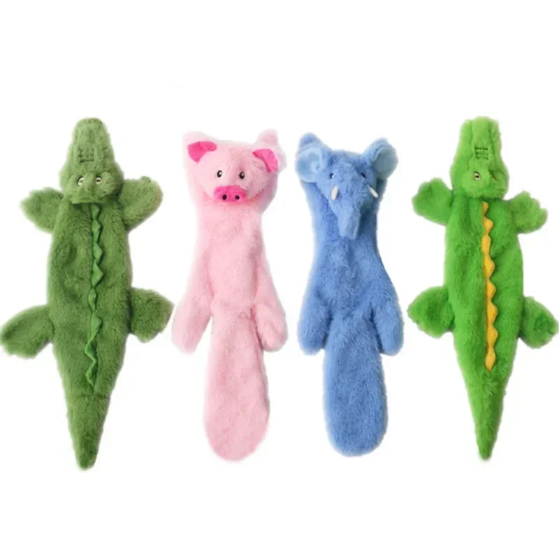 Dog Toys Soft Animal Plush Squeaker Chew Toy