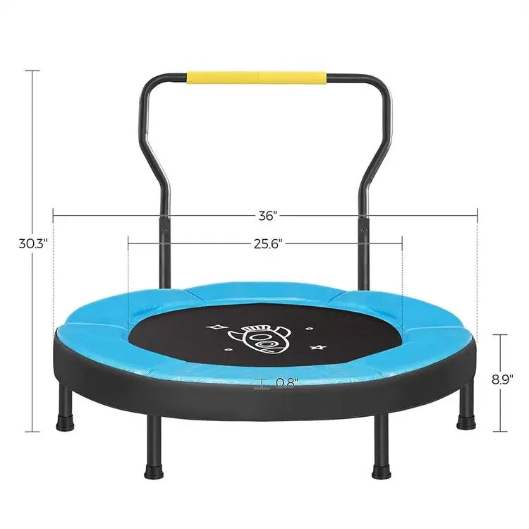 Trampoline for Kids, 3ft Mini Trampoline with Handlebar