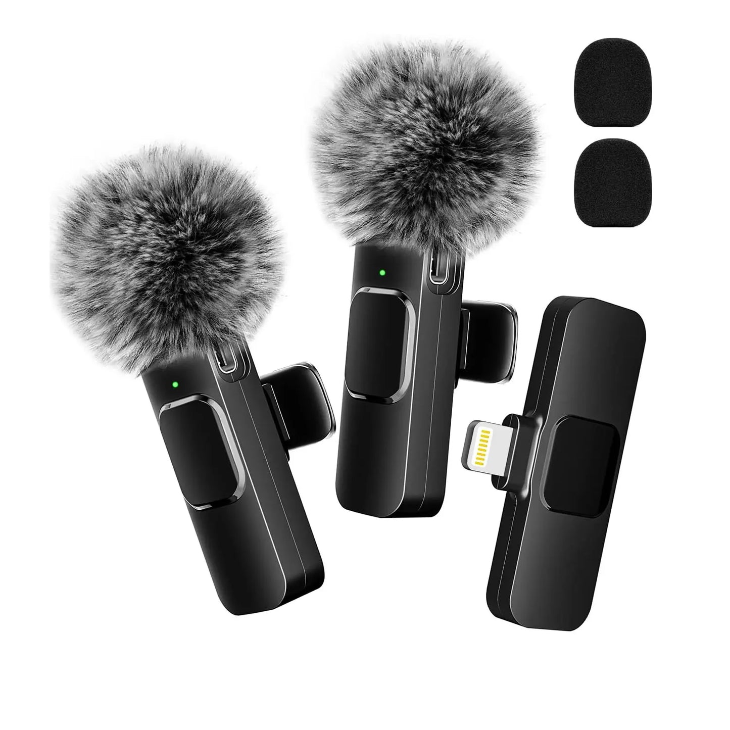 NEW Wireless Microphone Audio Video Recording Mini Mic For iPhone