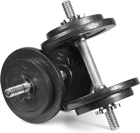 Adjustable Dumbbells 20lb 25lb 30lb 52.5lb & 100lb Options Exercise Fitness Equipment