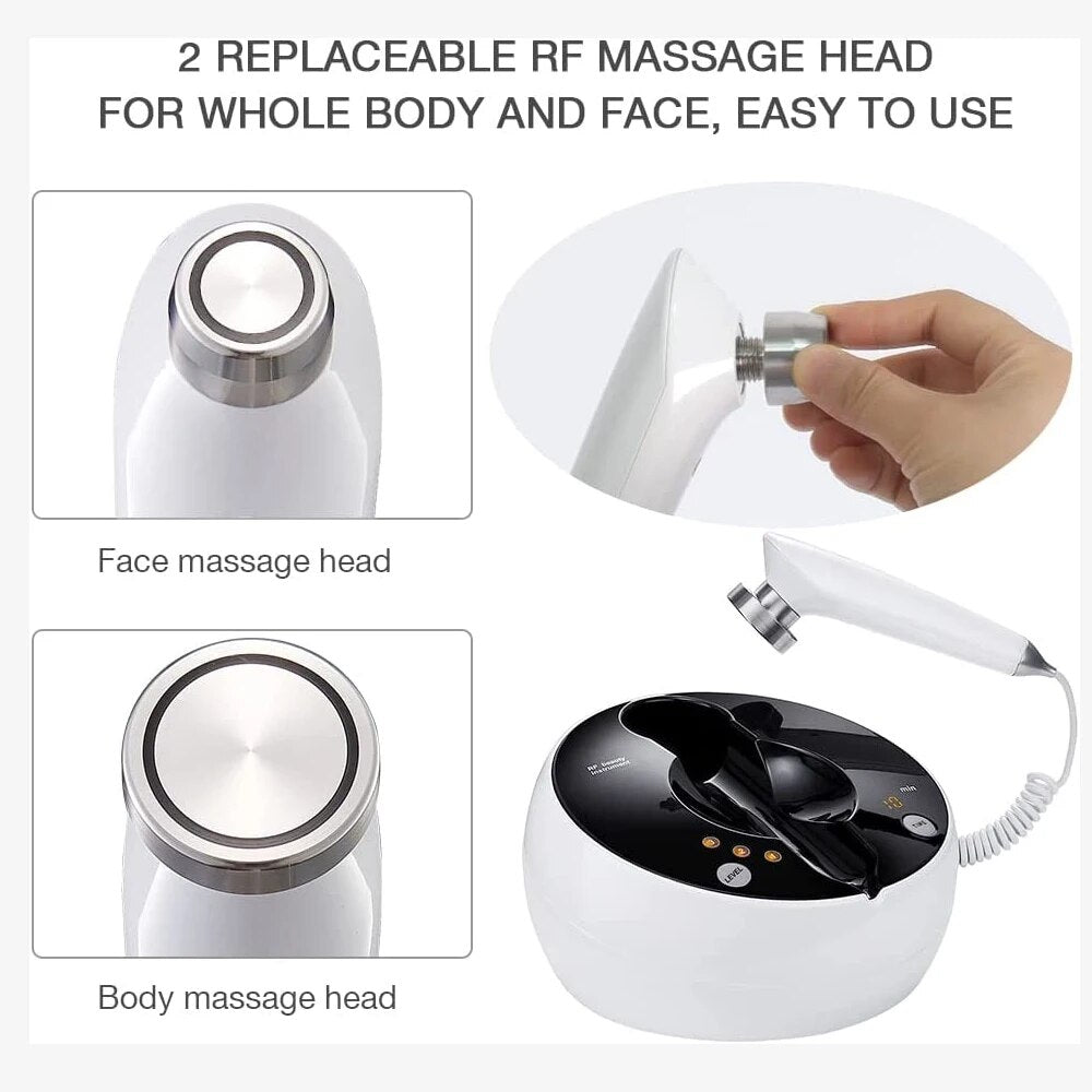 RF Radio Frequency Facial Massager Professional Wrinkle Remove Machine Skin Care Beauty Device